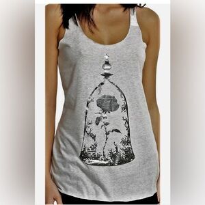 Disney Beauty & The Beast Enchanted Rose Tank